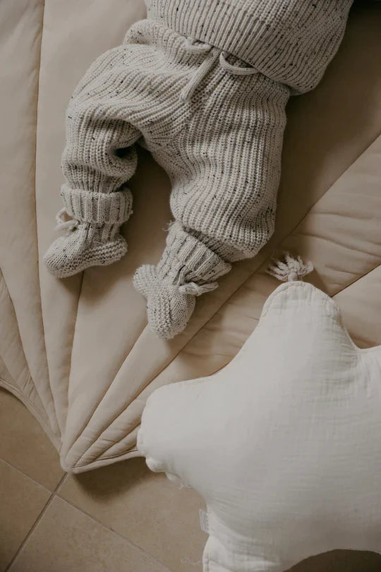 Yumi Baby Chunky Knit Sweater | Salt & Pepper