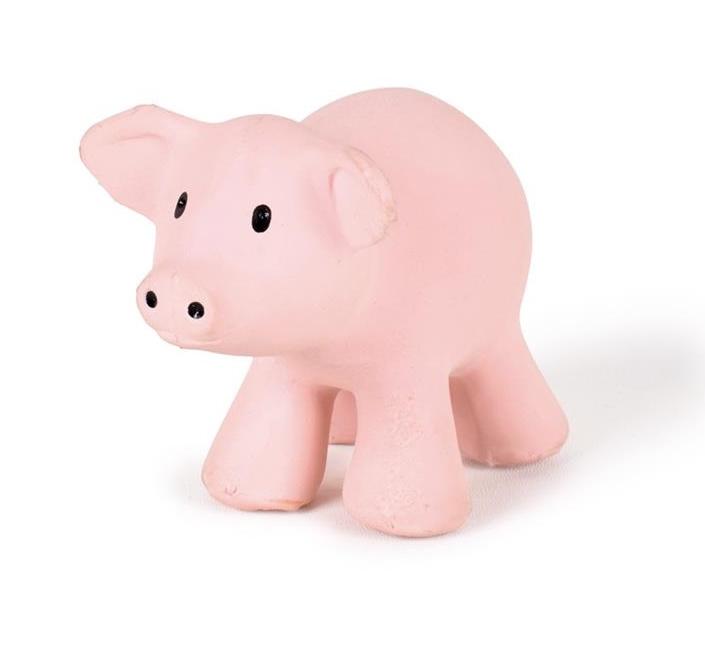 Tikiri Bath toy with bell - Pig