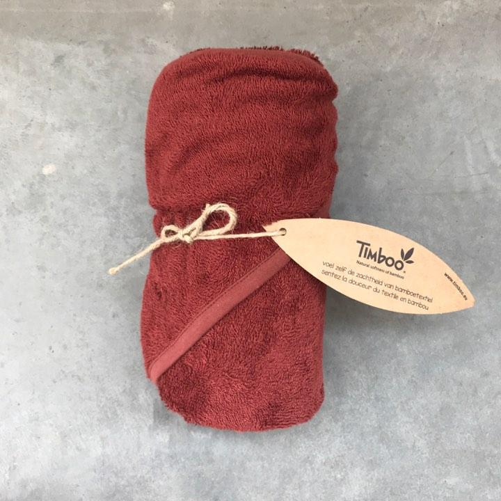 Timboo Bamboo XXL Badcape | Rosewood