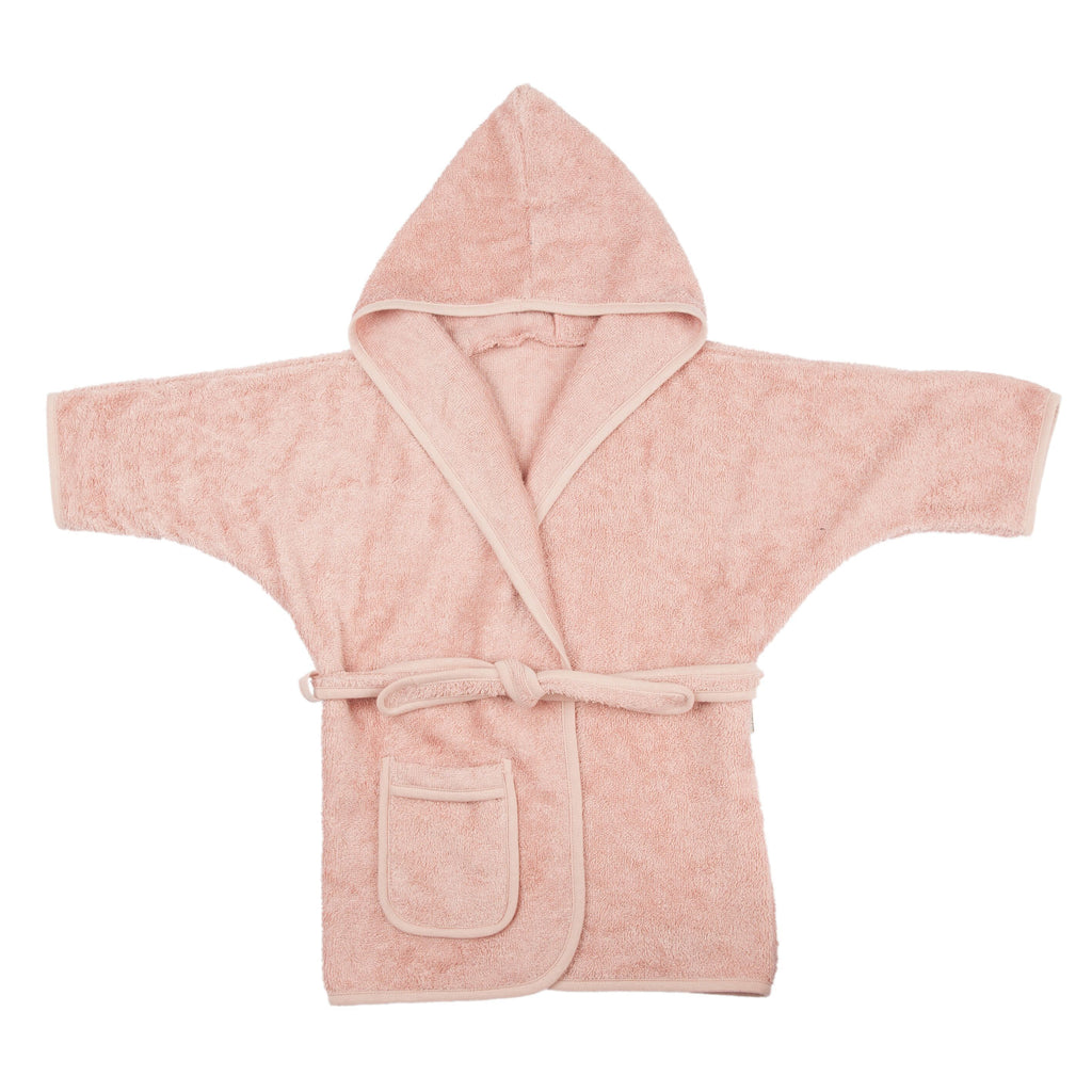 Timboo Bathrobe 2-4 years | Misty Rose