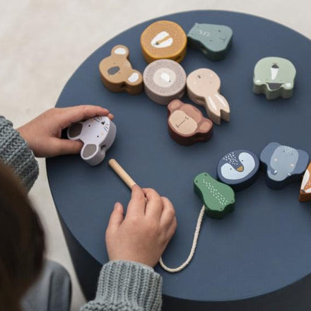 Trixie Wooden Animals Beading Beads