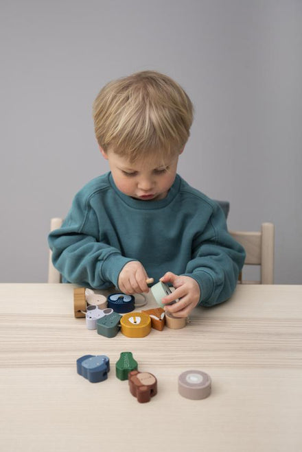 Trixie Wooden Animals Beading Beads