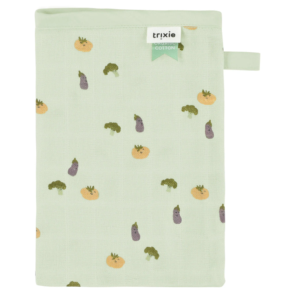 Trixie set 2PCS Hydrophilic washcloths | Friendly Vegetables
