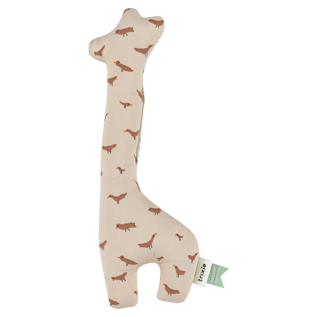 Trixie squeeze rattle I giraffe babbling birds