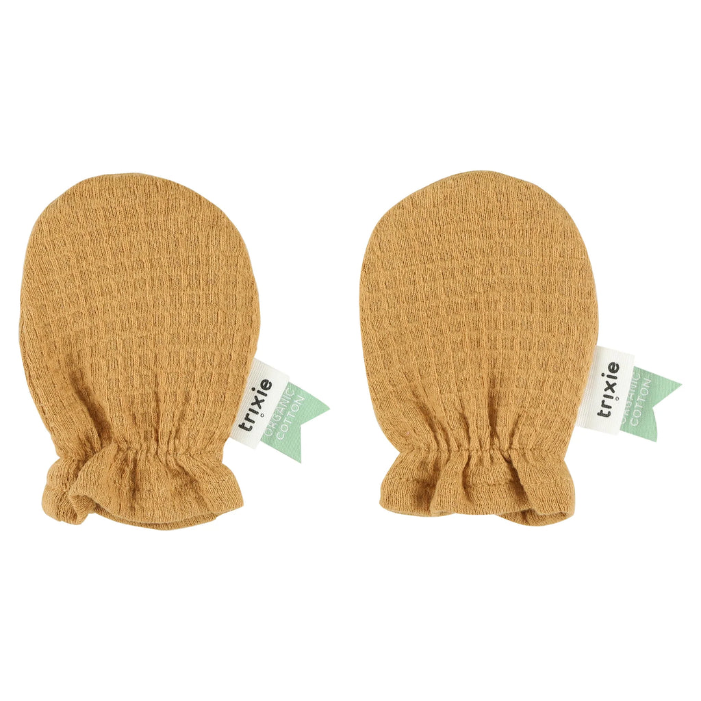 Trixie Baby Mittens | Cocoon Caramel