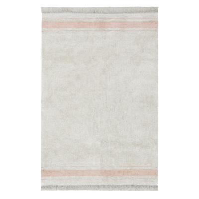 Lorena Canals Machine Washable Rugcycled Carpet 140x200cm | Gastro Rose