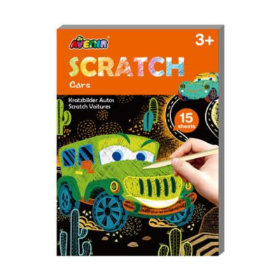 Avenir Scratch Craft Set Scratch | Cars