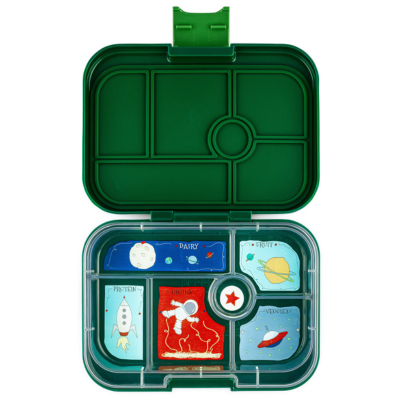 Yumbox Original 6 compartments Leakfree lunch box | Explore Green