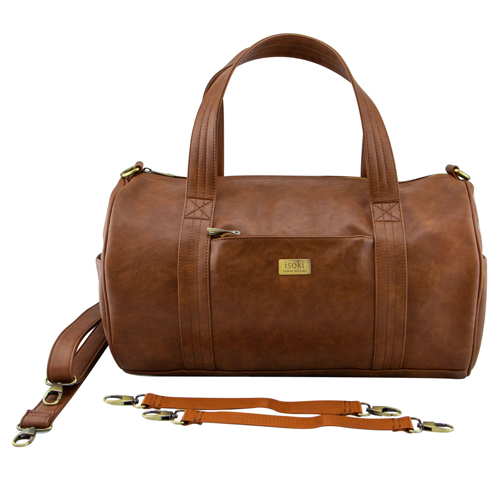 Isoki Luiertas Kingston Duffle Bag Redwood