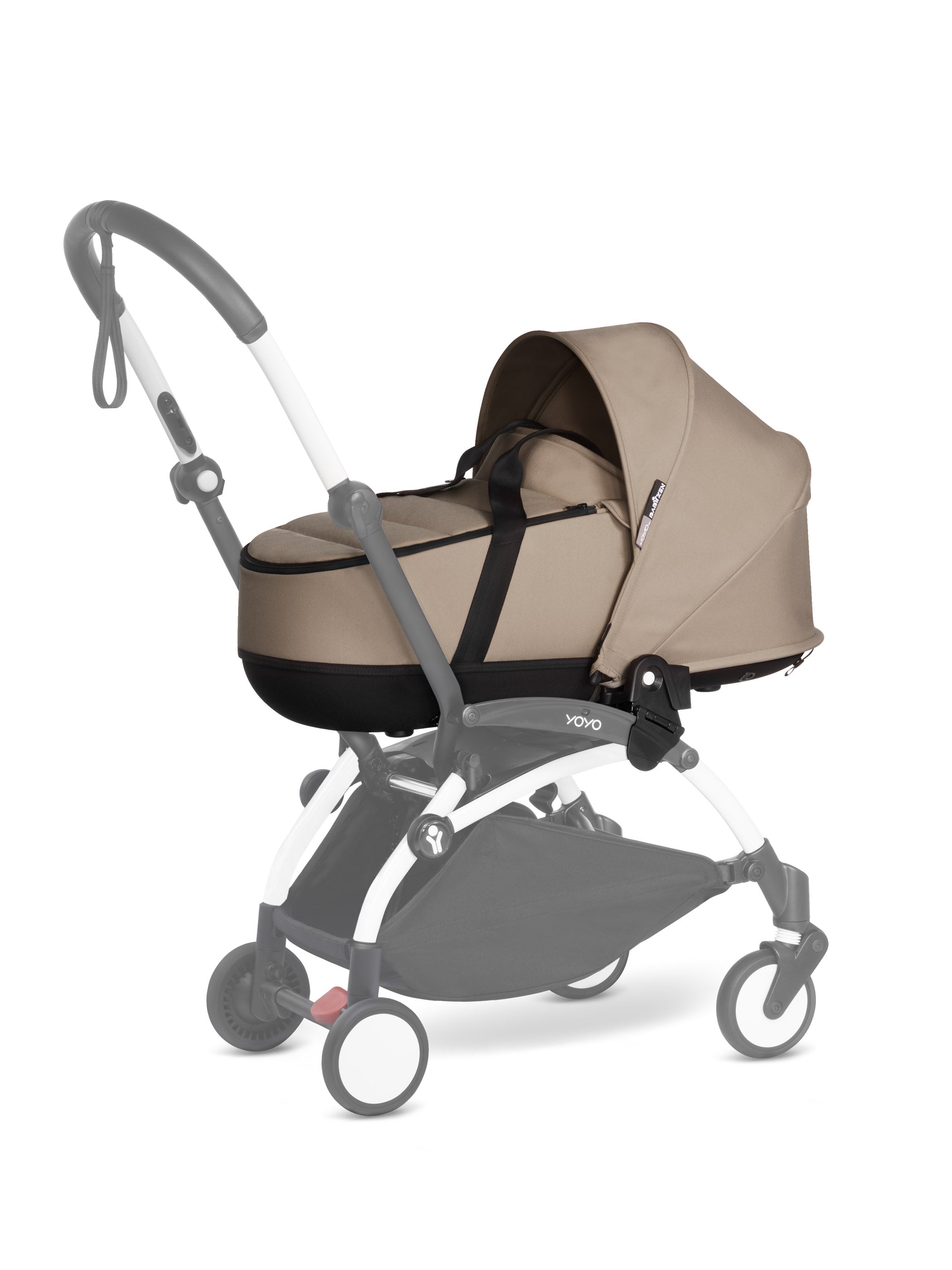 Babyzen Yoyo Travel Cot Light Weight Folding Buggy | Taupe