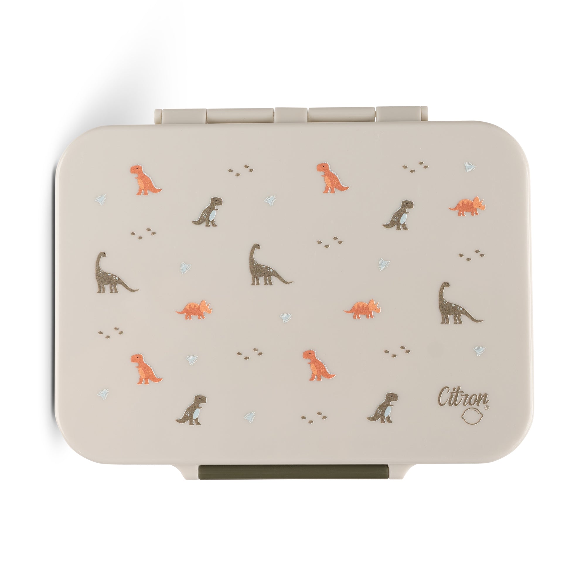 Citron Lunchbox Tritan lunch box with boxes | White Dino