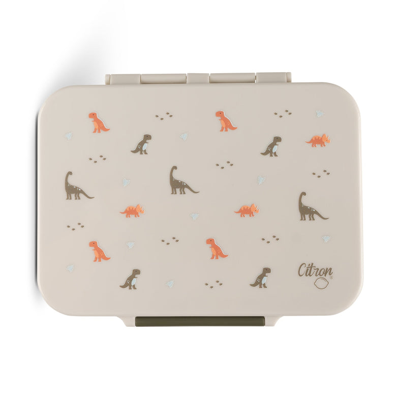 Citron Lunchbox Tritan lunch box with boxes | White Dino