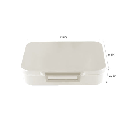 Citron Lunchbox Tritan lunch box with boxes | White Dino