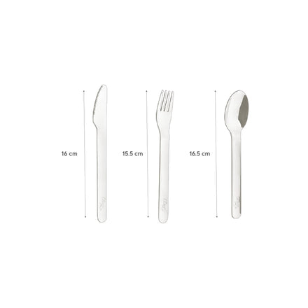 Citron Cutlery Set Silicone | Cream Cherry