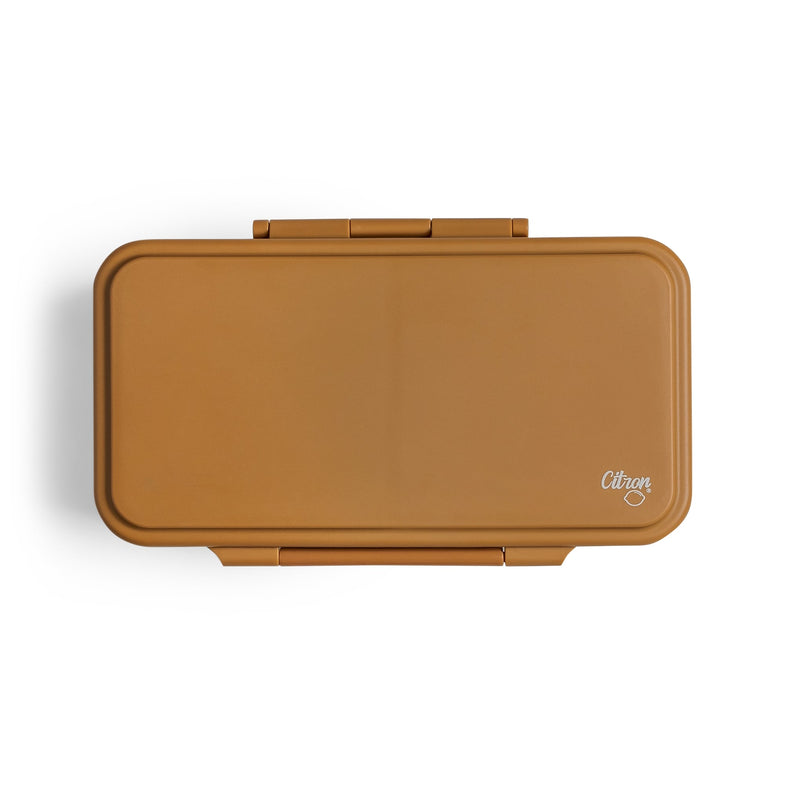 Citron Lunchbox Rectangle with boxes | Caramel