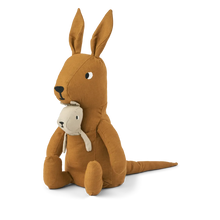 Liewood Myra Teddy Cuddle Small | Kangaroo Golden Caramel