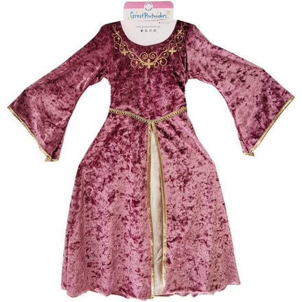 Great Pretenders Lady Guinevere Dress Pink | 7-8 years