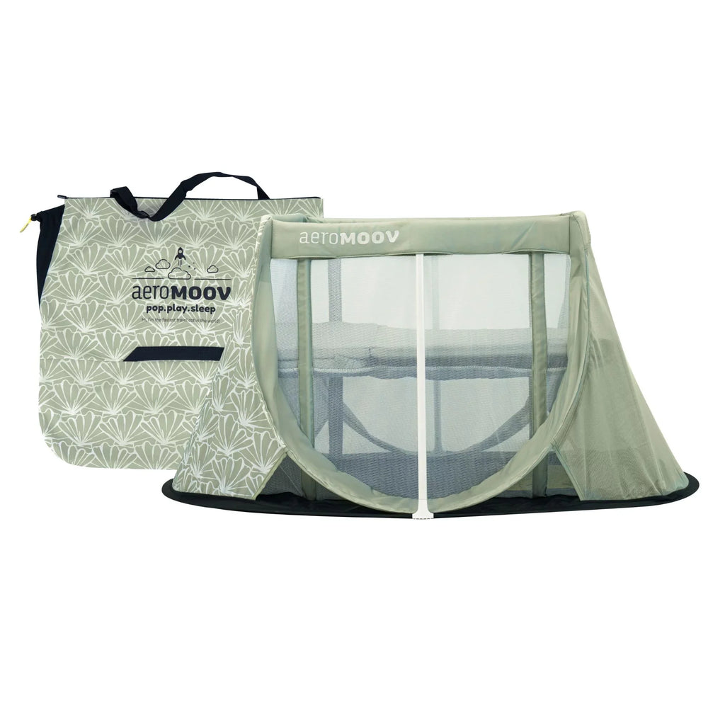 Aeromoov instant travel bed | Seashell Olive