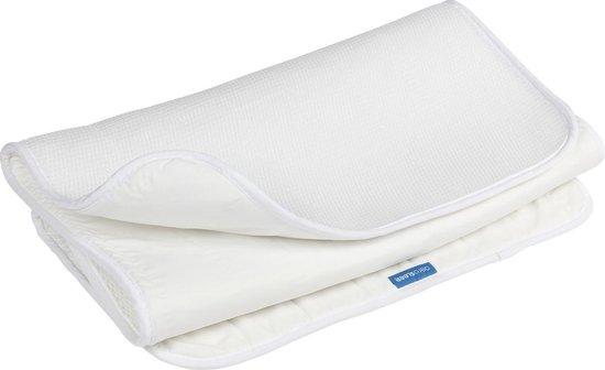 Aerosleep mattress protector travel bed 110x60cm - Cotton - White