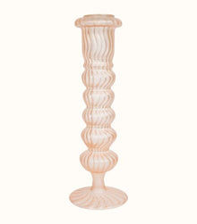 À la Collection Glass Candle Holder | Blush