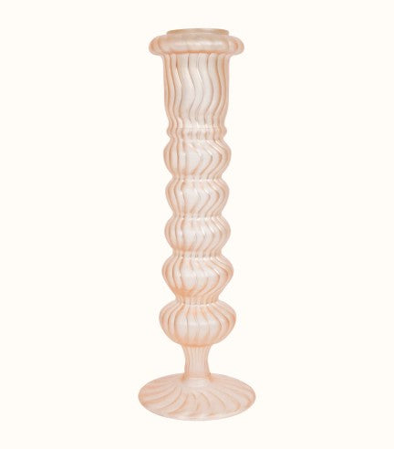 À la Collection Glass Candle Holder | Blush