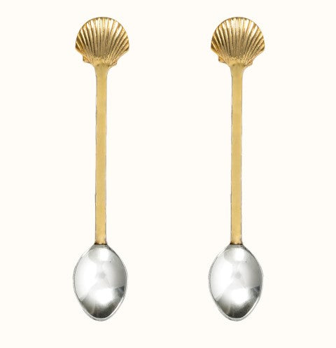À la Collection Set 2 Coffee Spoons | Shell