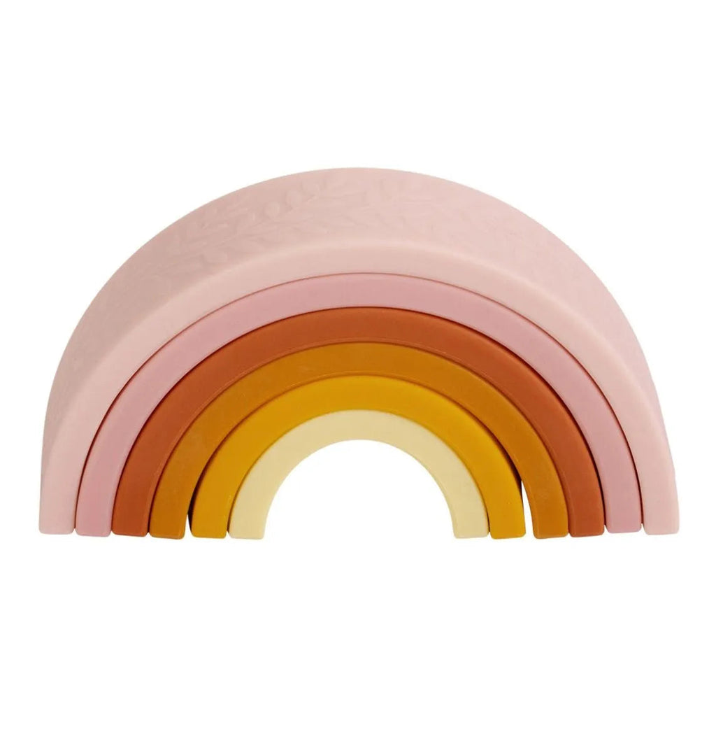 A Little Lovely Company Silicone Play Set I Rainbow Sunset