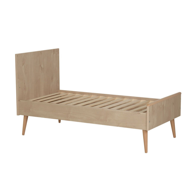 Quax Cleaning bed Cocoon 140x70cm | Natural Oak