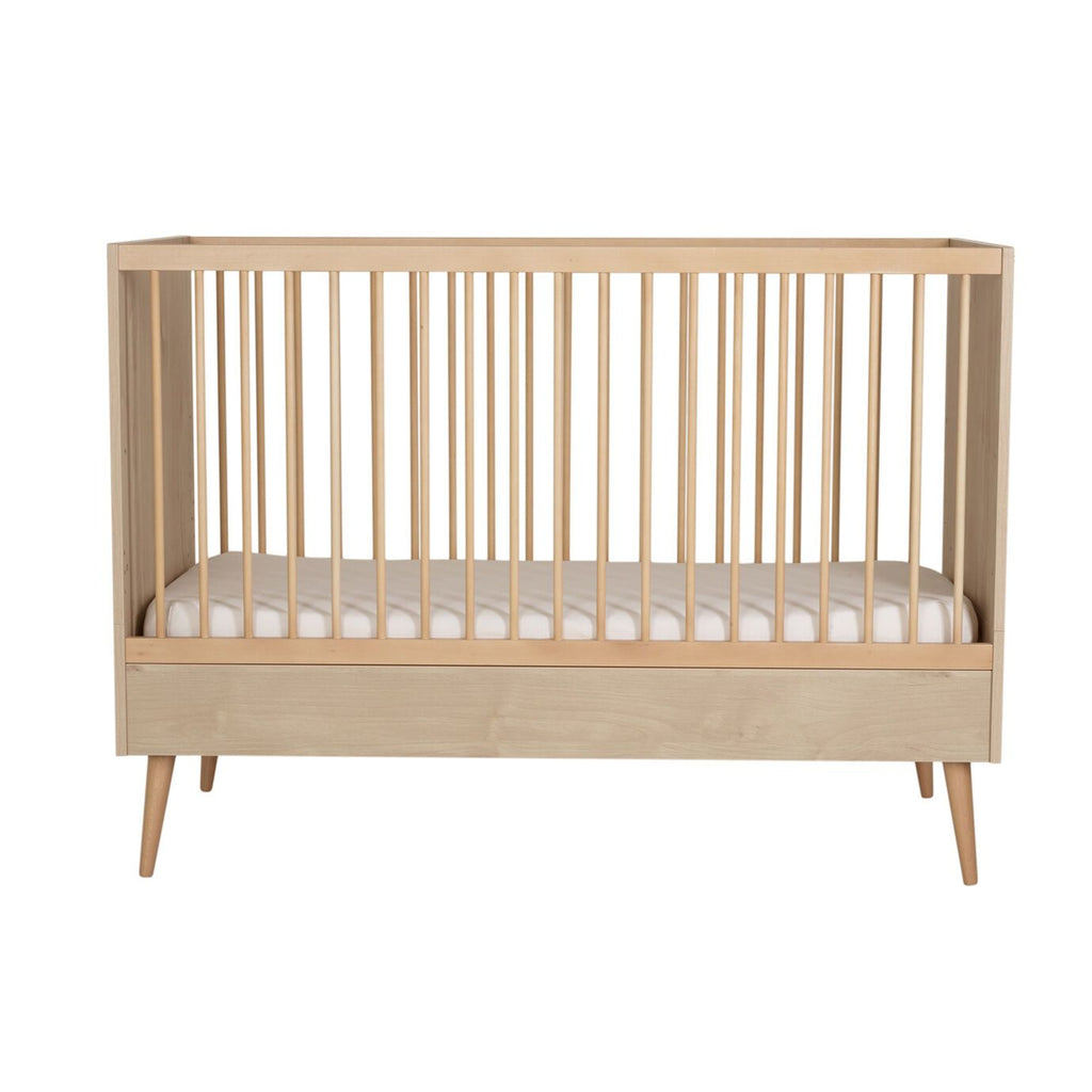 Quax Cleaning bed Cocoon 140x70cm | Natural Oak