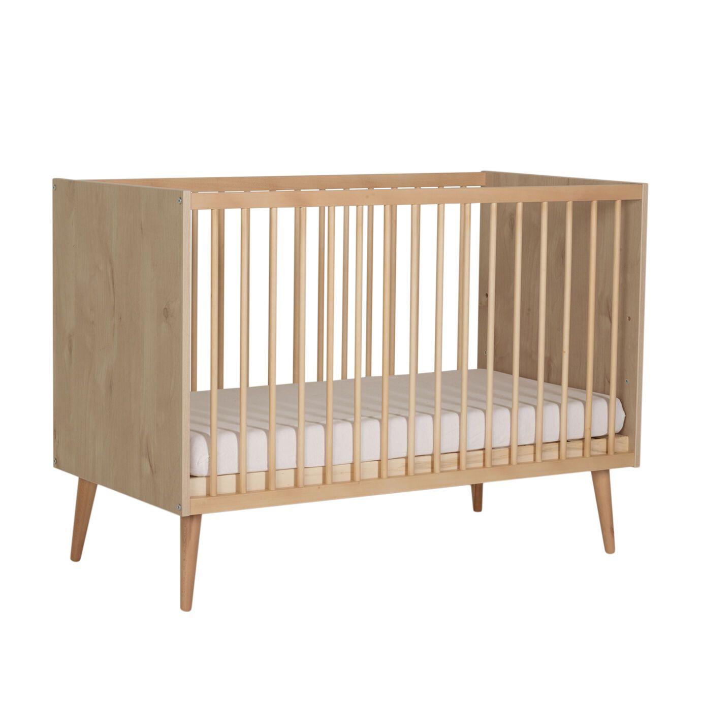 Quax Babybed Cocoon 120x60cm | Natural Oak