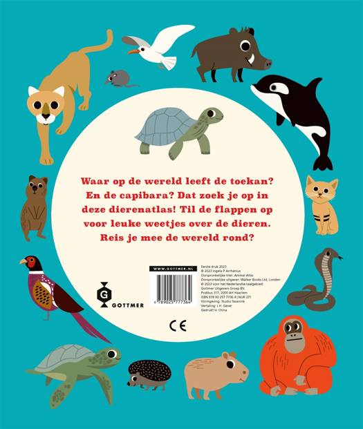Book Arrhenius Ingela P. | The animal atlas