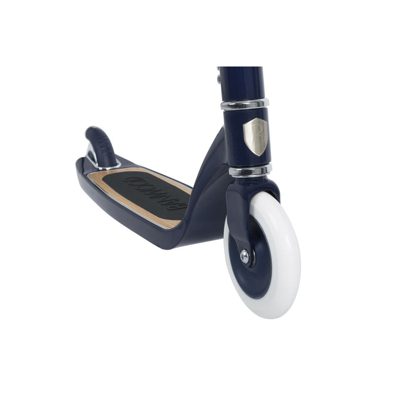 Banwood Maxi Scooter With bicycle basket | Navy Blue