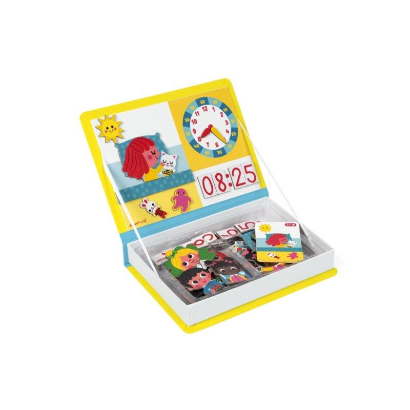 Janod take-away magnet set - Clock