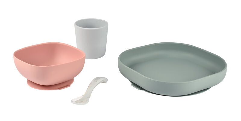 Béaba Silicone Dining Set | little finger