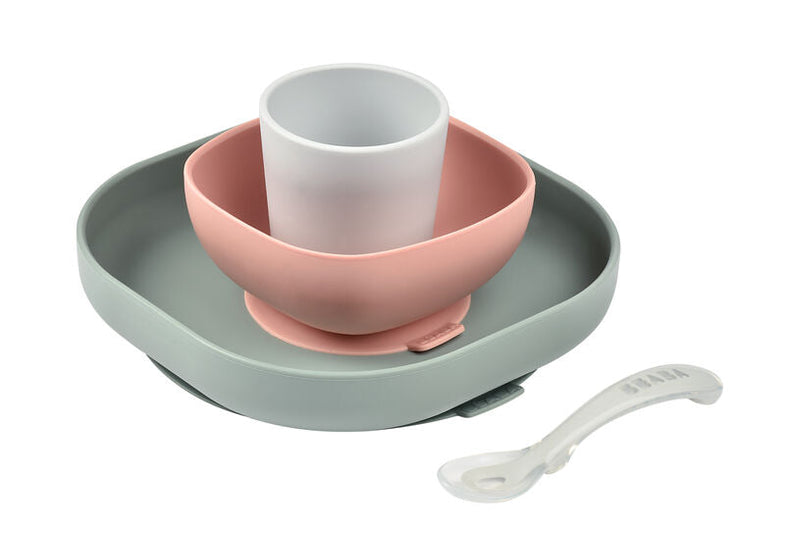Béaba Silicone Dining Set | little finger