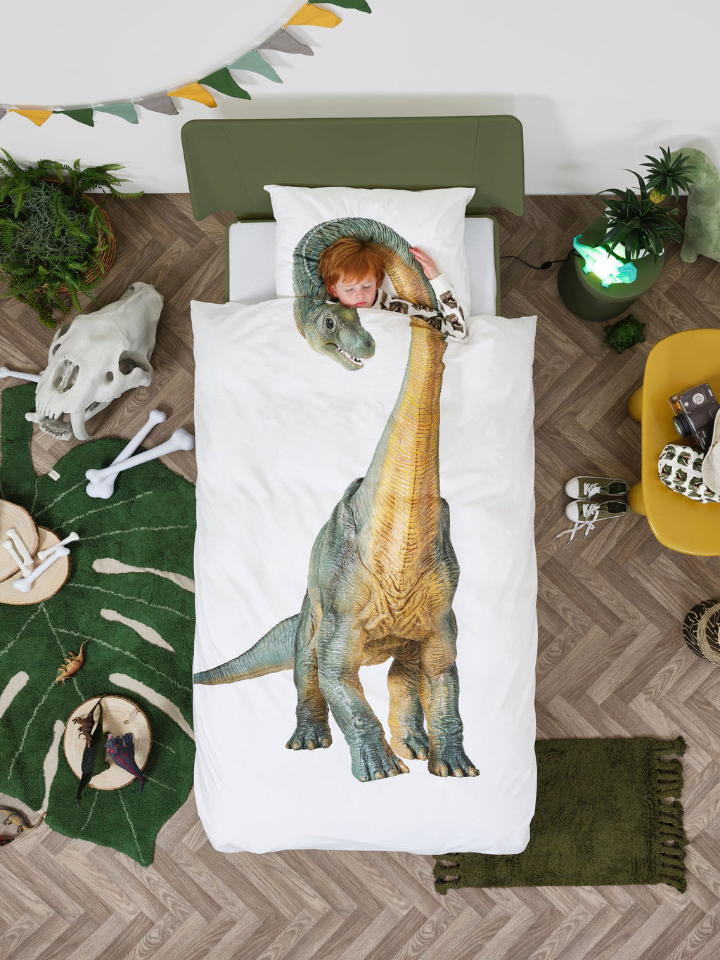 Snurk Duvet Cover set 140x200/220cm | Dino Bronto