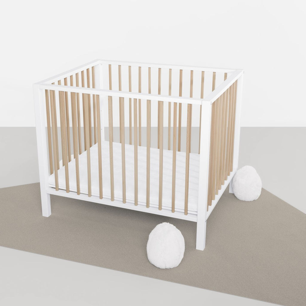 Quax Play Pen Nordic 98x78cm I White & Natural