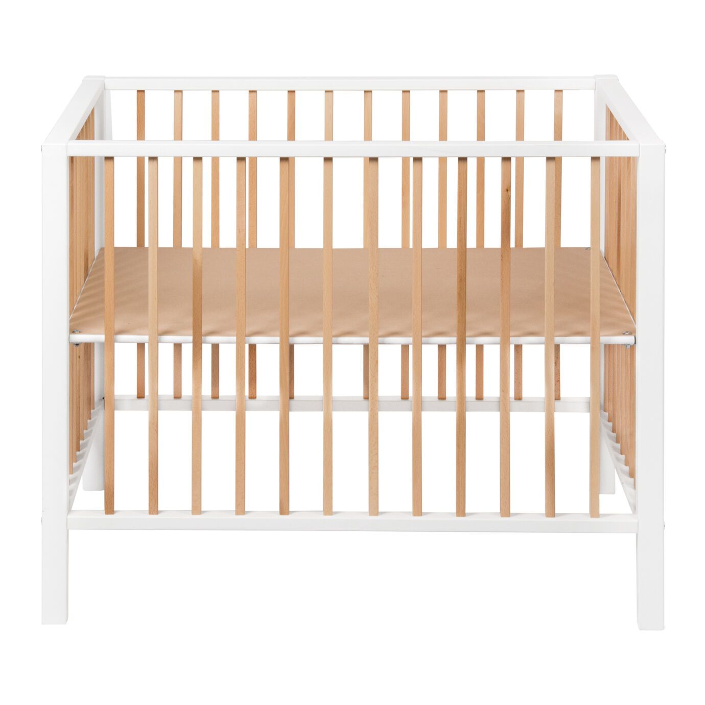 Quax Play Pen Nordic 98x78cm I White & Natural