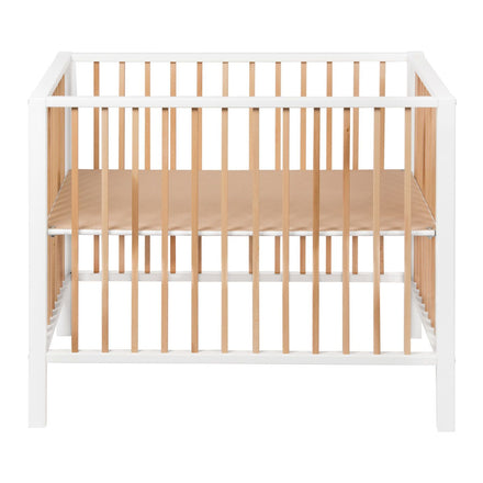 Quax Play Pen Nordic 98x78cm I White & Natural