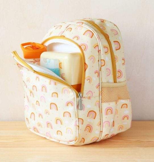 A Little Lovely Company Backpack | Rainbows