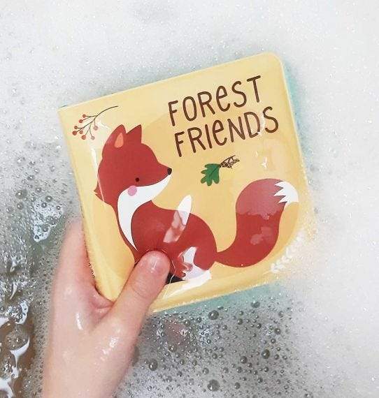 A Little Lovely Company Bathbook Forest Friends