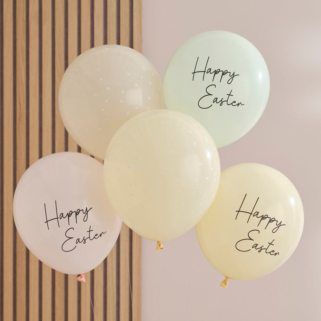 Ginger ray balloons set 5 | Easter balloons