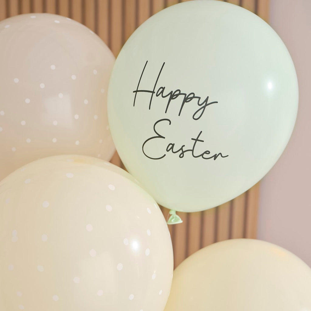 Ginger ray balloons set 5 | Easter balloons