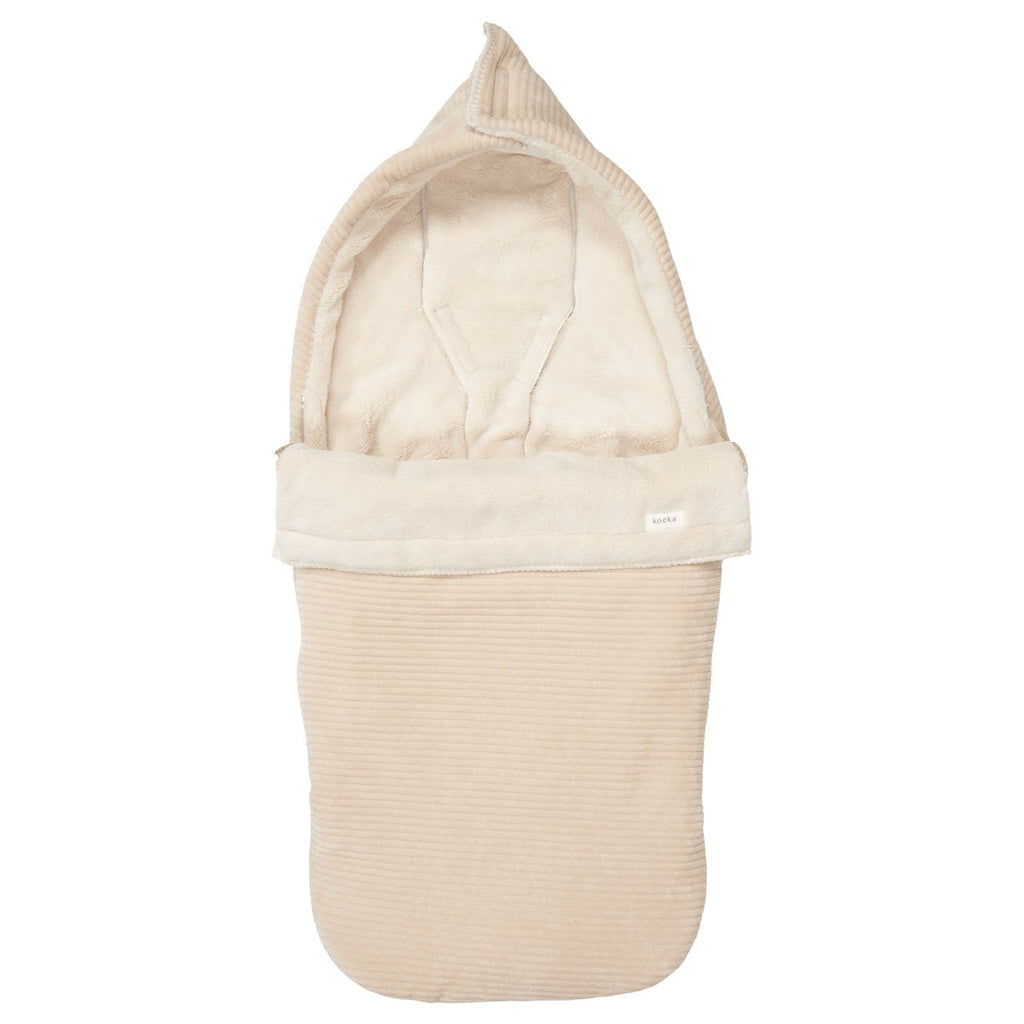 Koeka Buggy Footmuff Teddy Vik Sand