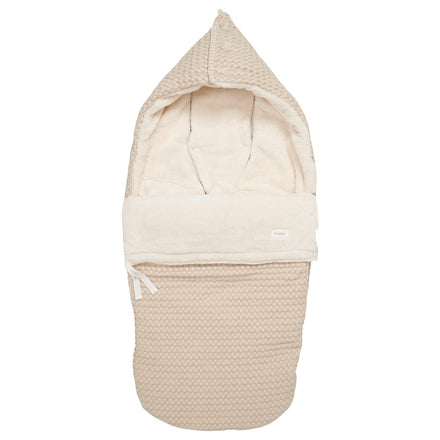 Koeka Buggy Footmuff Waffle Oslo Sand /Pebble