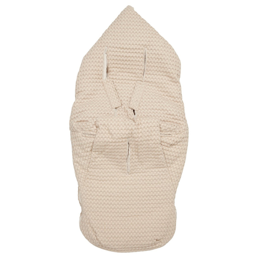 Koeka Buggy Footmuff Waffle Oslo Sand /Pebble