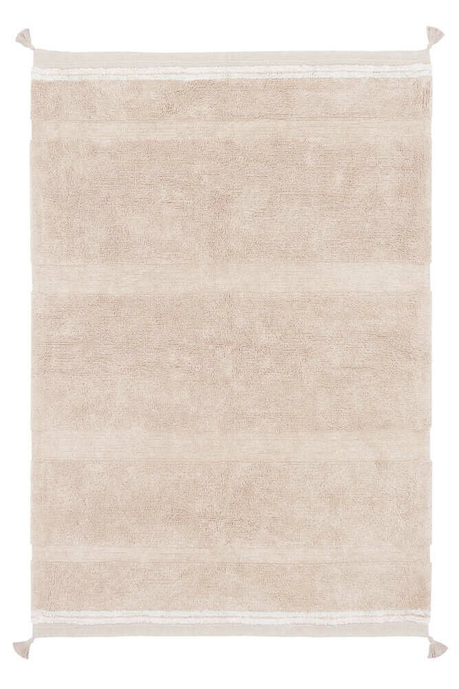 Lorena Canals Machine Washable Carpet 140x200cm | Bloom rose