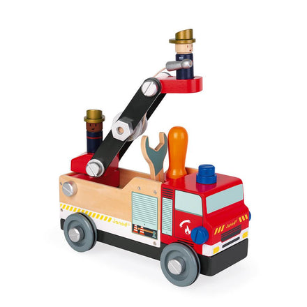 Janod Wooden Fire Engine DIY