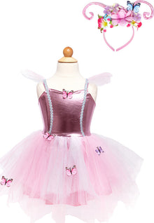 Great Pretenders Woodland Butterfly Dress + Diadem | 5-6 years