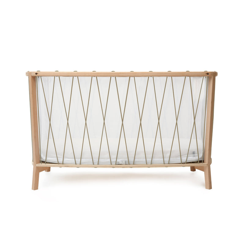 Charlie Crane Adjustable Baby Bed Kimi 120x60cm | Hazelnut